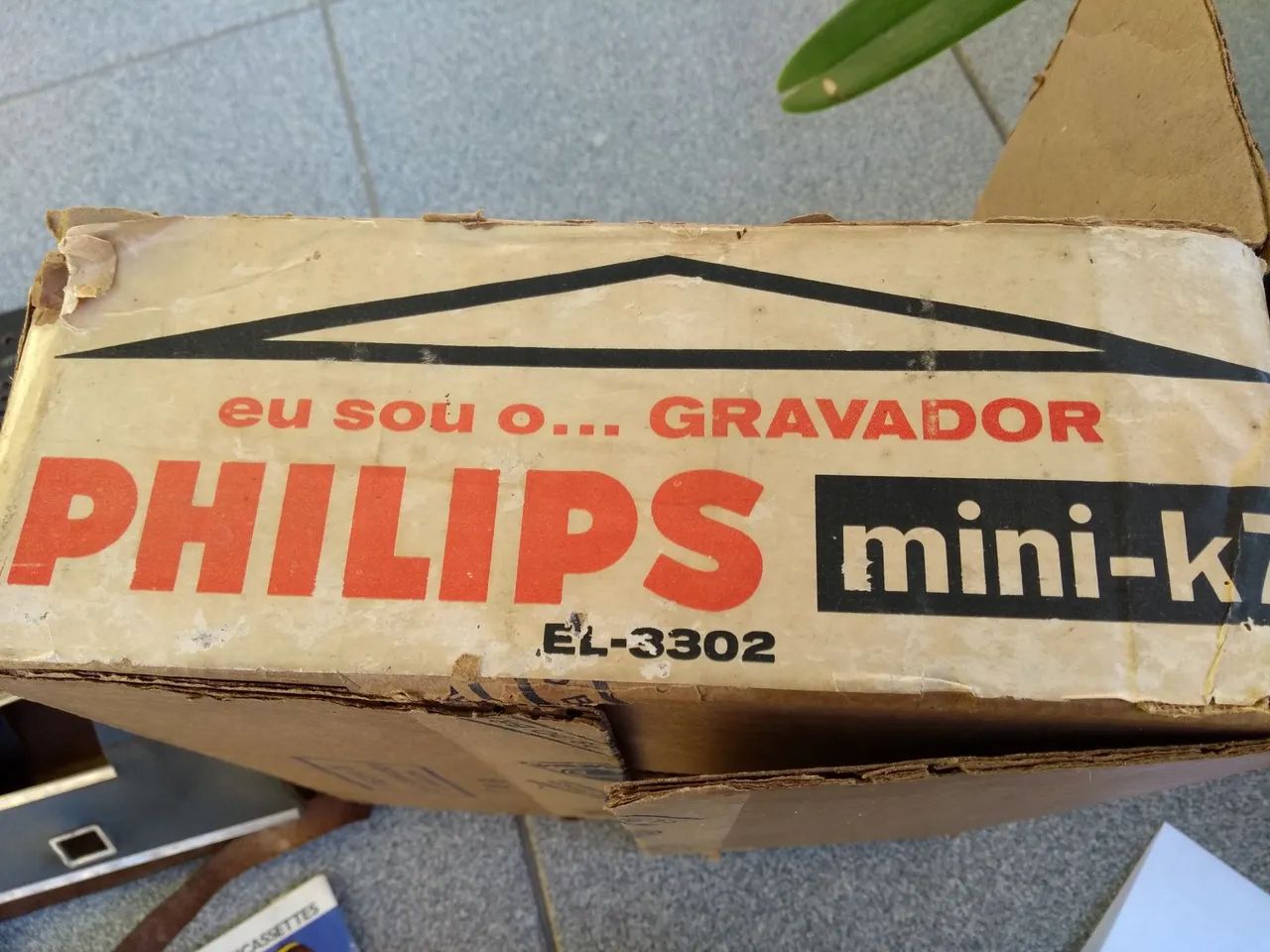 Gravador Philips EL 3302 Revisado e funcionando na Caixa Original com acessórios - Foto 5