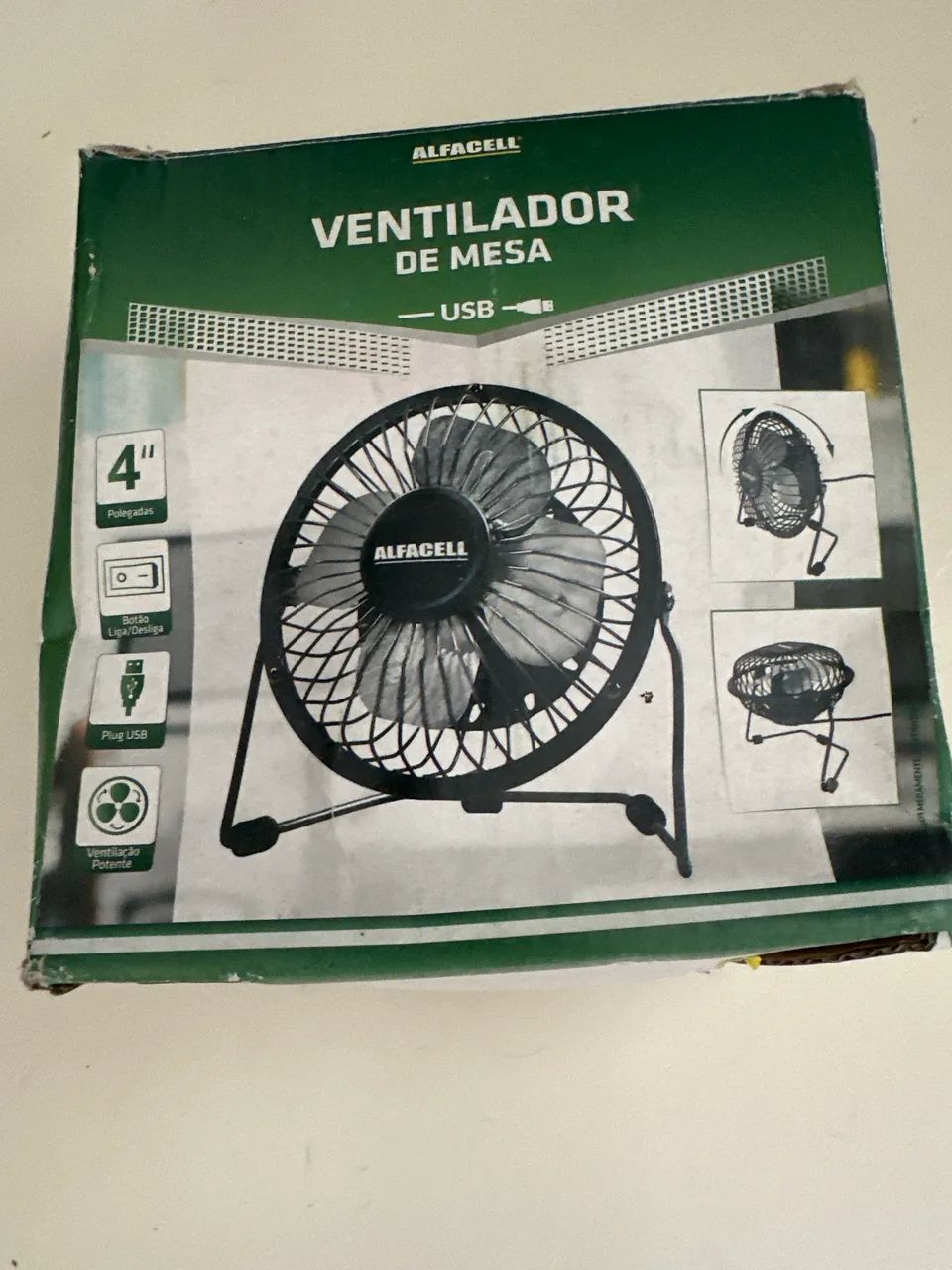 Ventilador de mesa