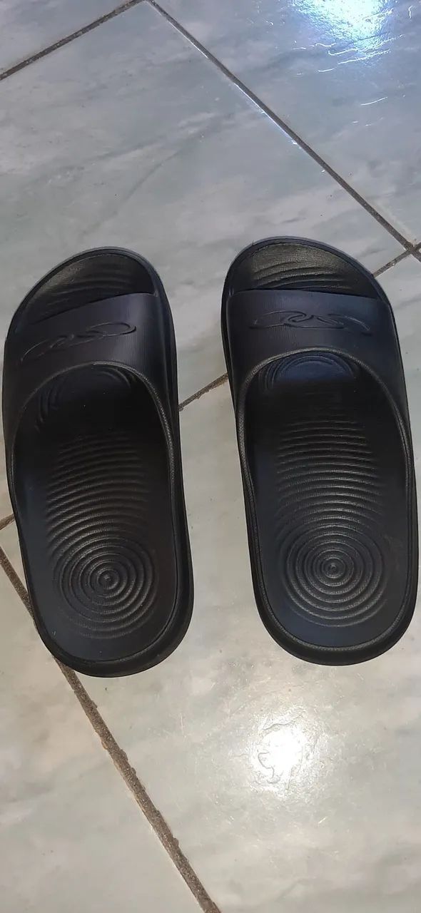 Chinelo Olympikus - Sereno - Preto - Estilo slide, em EVA - Foto 4