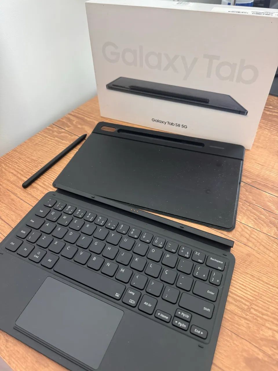 TABLET Samsung tab S8, 256 GB com caneta e capa magnética com teclado - Foto 2