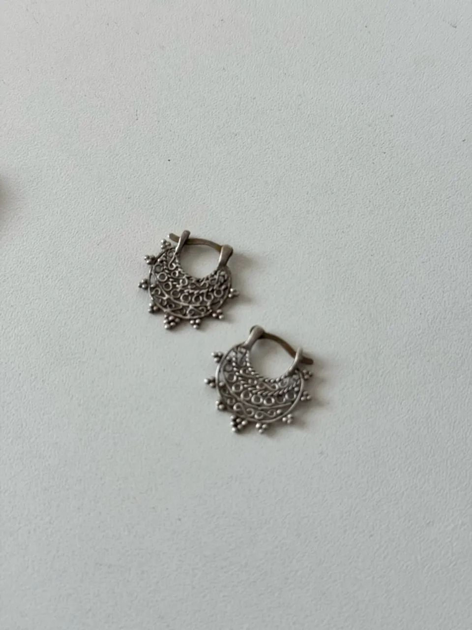  Brinco argola indiana estilo mandala - Foto 3