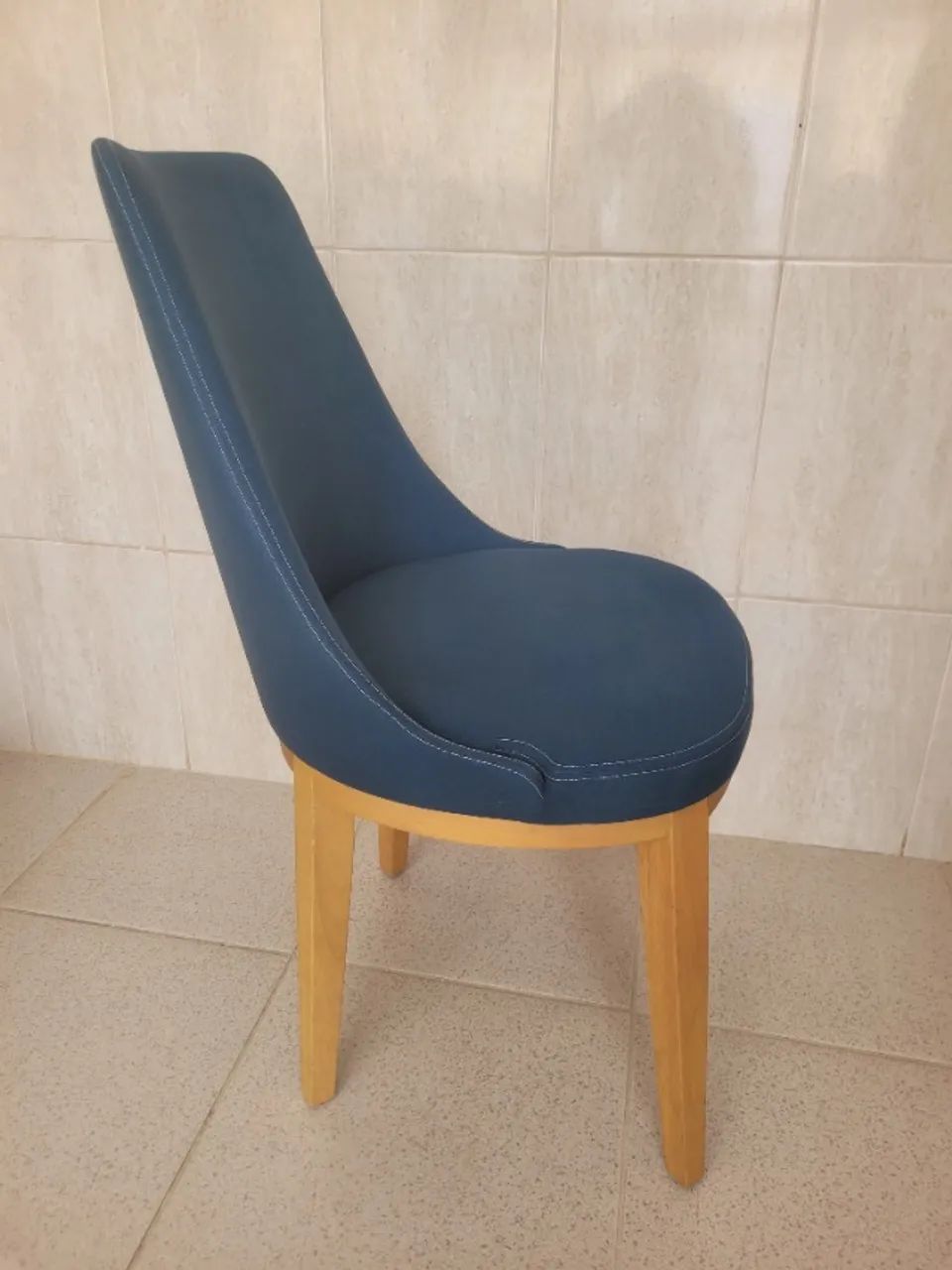 CADEIRA ALANA Azul- TOK&STOK - Foto 2