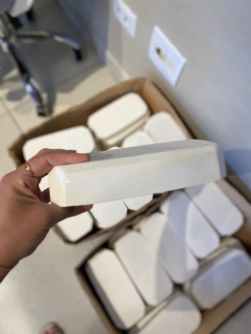 COBOGÓ DE GESSO / TIJOLO DE GESSO