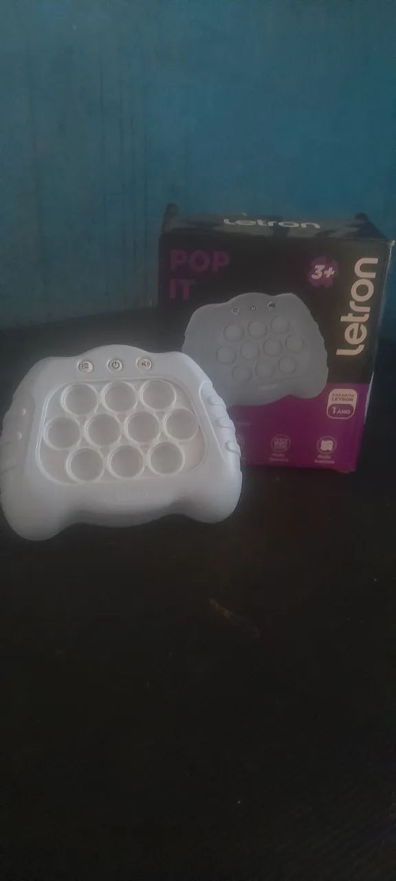 Pop it eletrônico azul