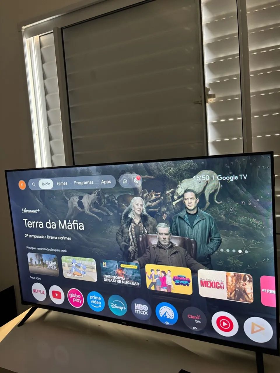 TV TCL QLED 43 polegadas garantia até ABRIL 2027 - Foto 2