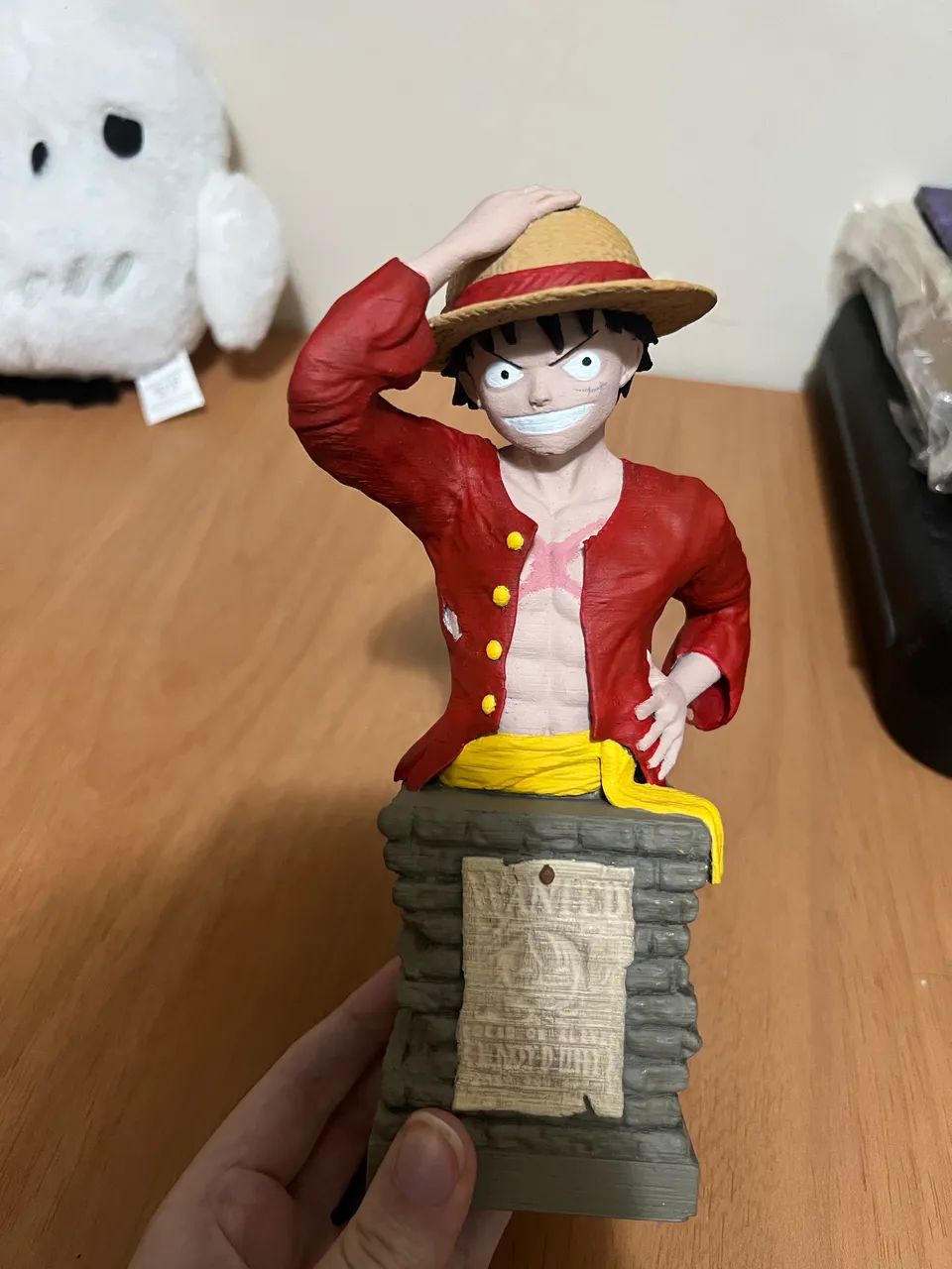 Luffy impressão 3D  - Foto 3