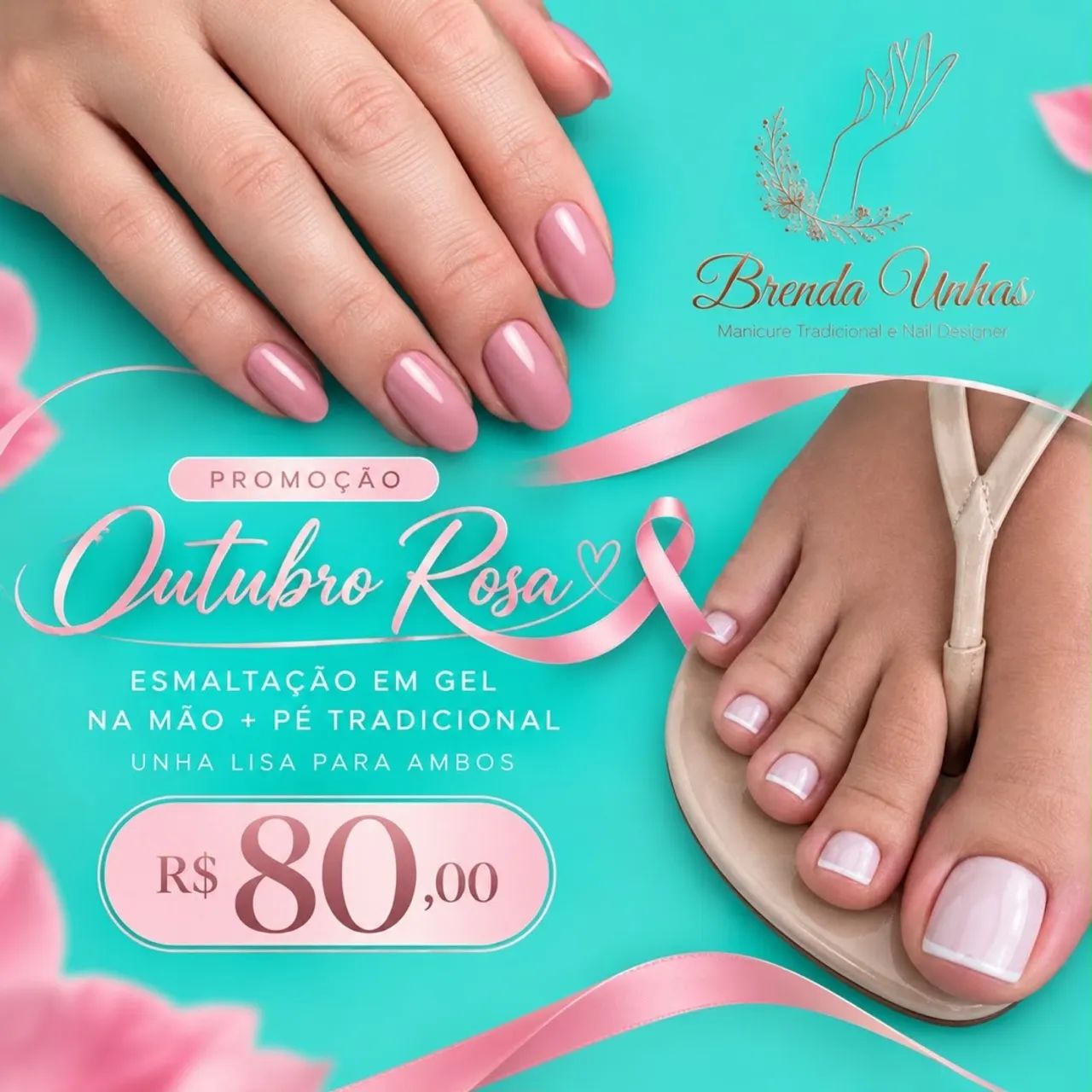 Promoção Outubro Rosa - Leia a descrição 