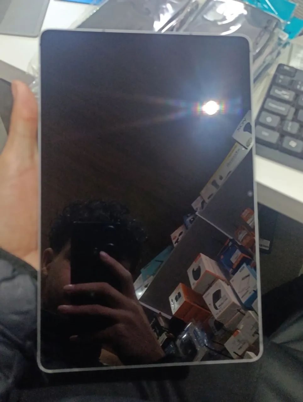 SAMSUNG TAB S9 FE com pequenos aranhões, comprei novo porém não estou usando  - Foto 3