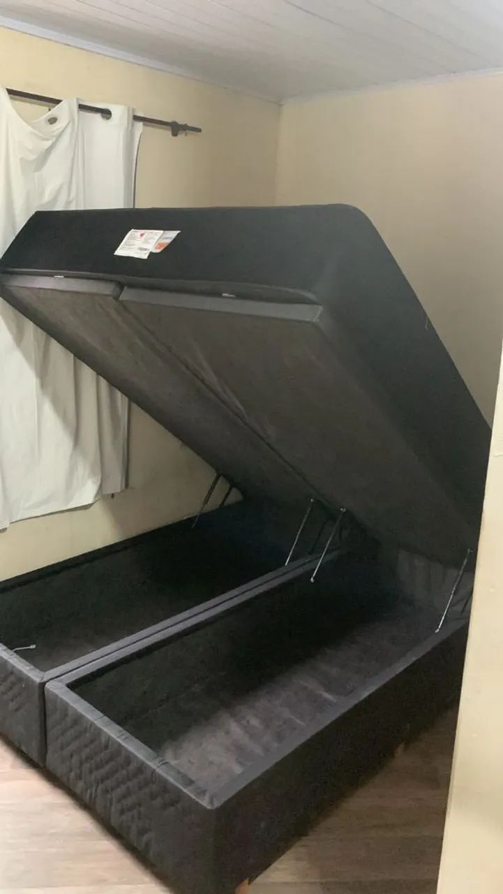 Cama box com baú 