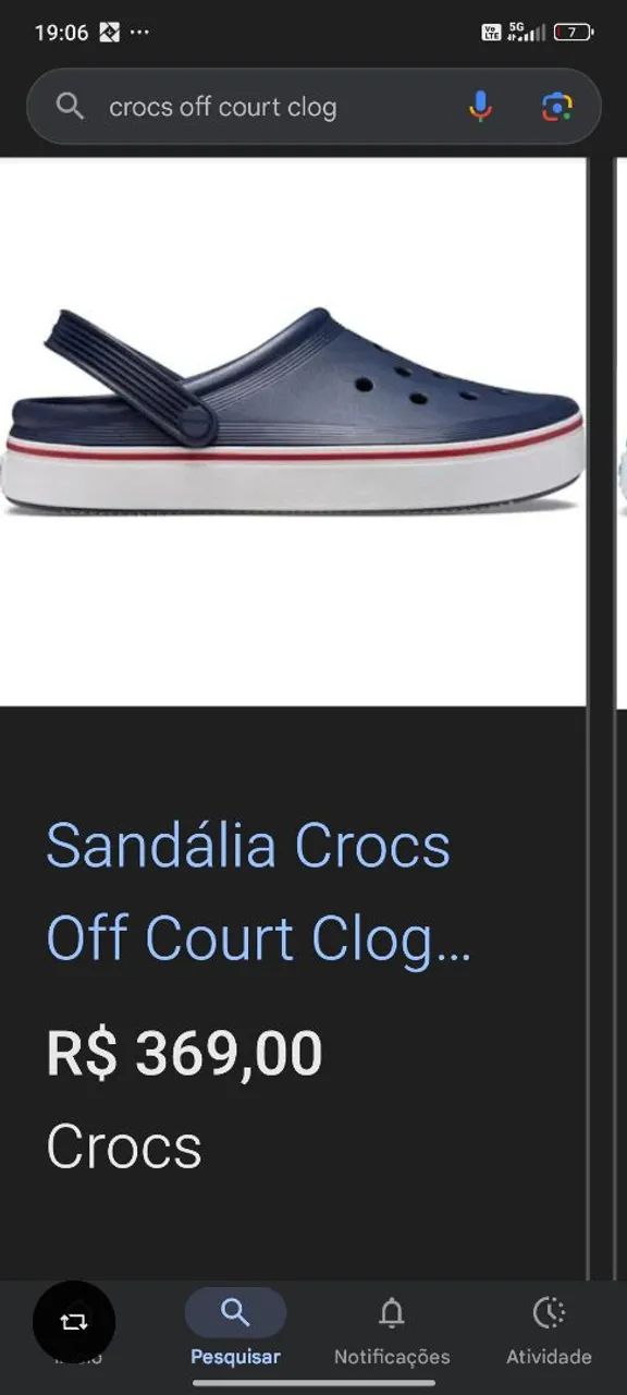 Crocs off court clog original - Calçados - Serraria, Maceió
