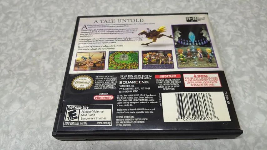 Final Fantasy III 3 - Nintendo DS - Original - Completo. - Foto 2