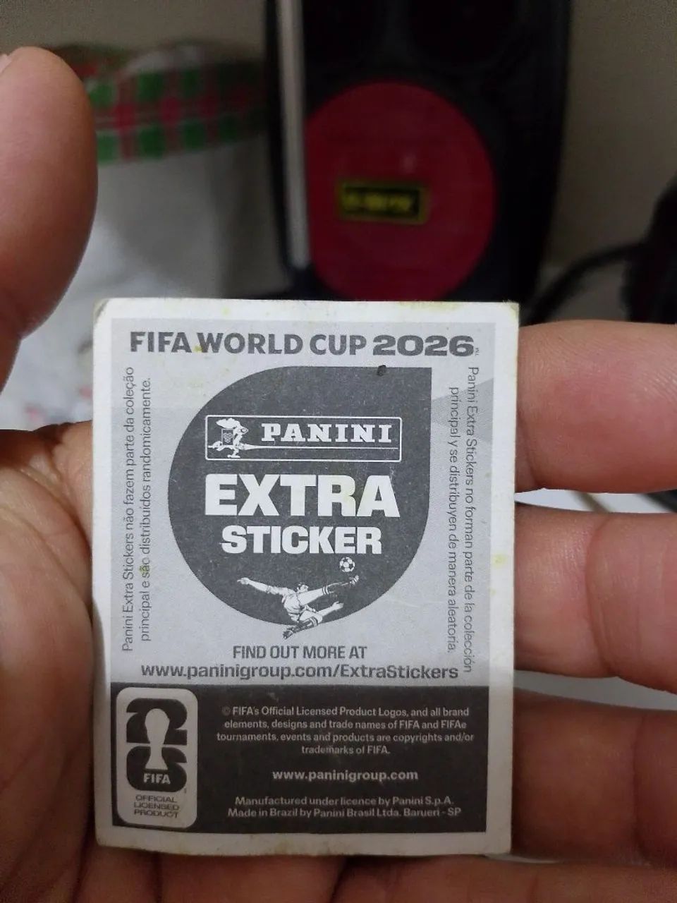 Figurinhas Copa 2026 Legends Extra Sticker - Foto 2