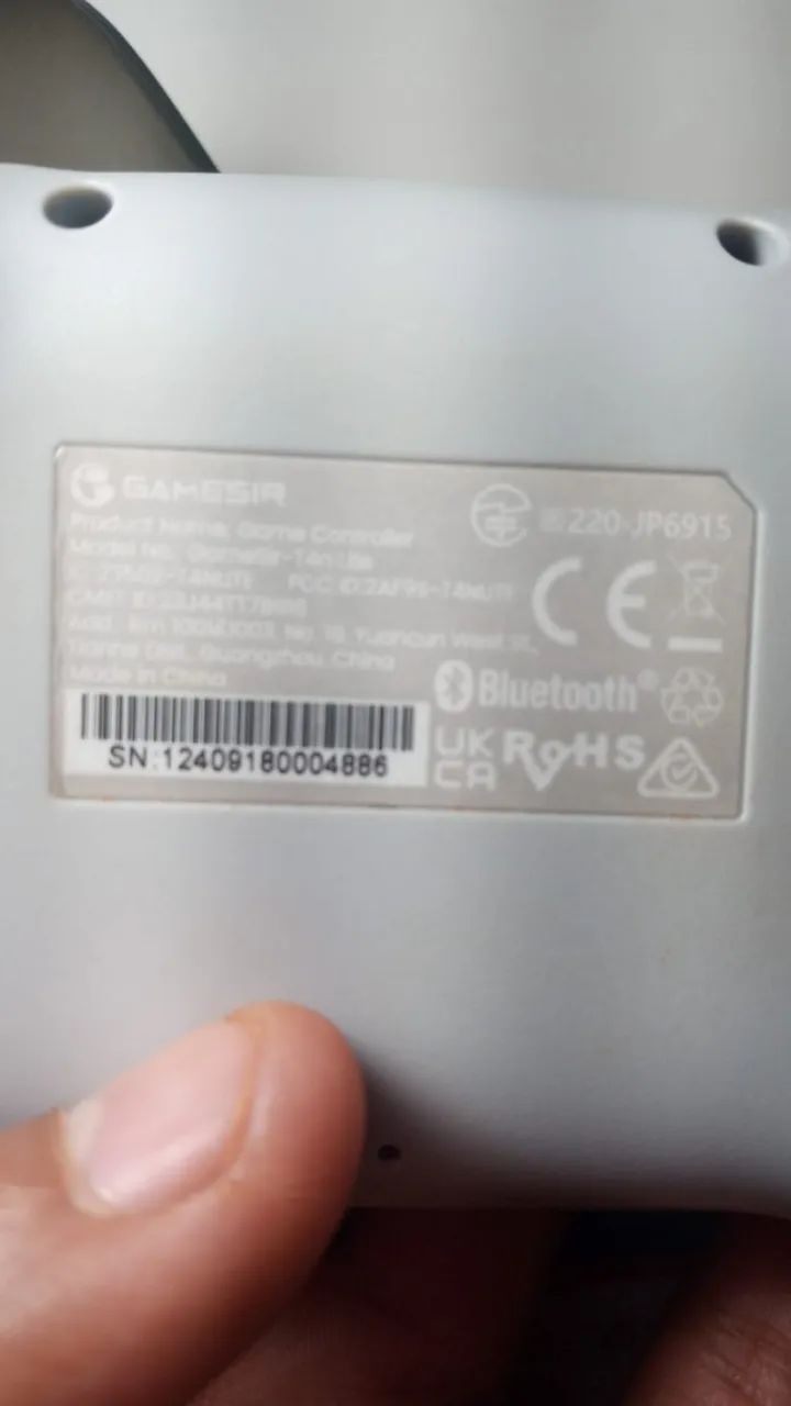 Vendo controle Bluetooth Gamesir Nova Lite T4 - Foto 3