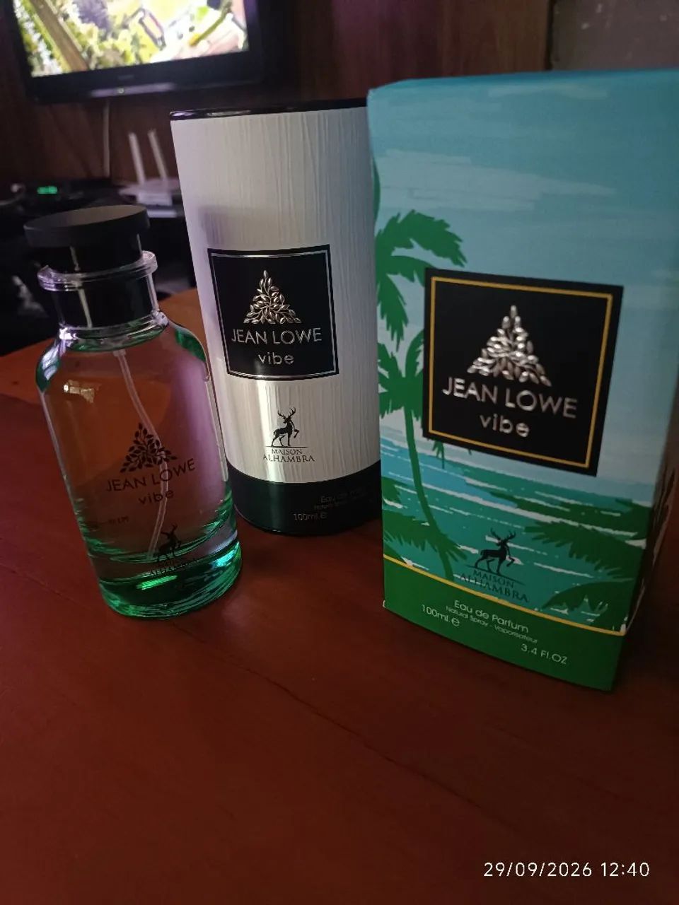 perfume jean lowe vibe maison alhambra 100ml - Foto 5