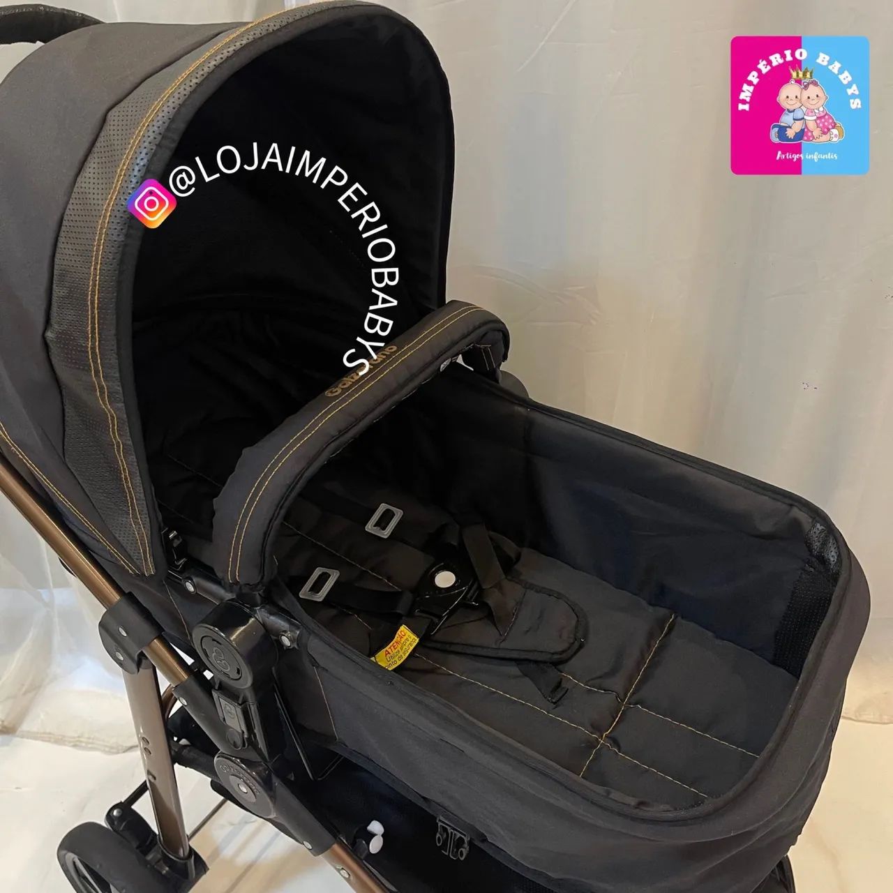 Carrinho de bebê Galzerano Moisés  - Foto 3