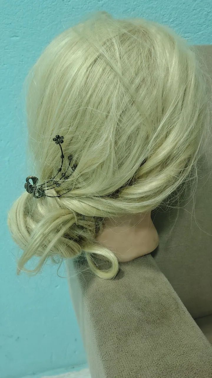 Cabeça de boneca para penteados - Foto 4