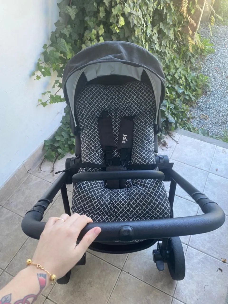 Carrinho Joie Versatrax E - Completo e Muito bem Conservado. - Foto 3