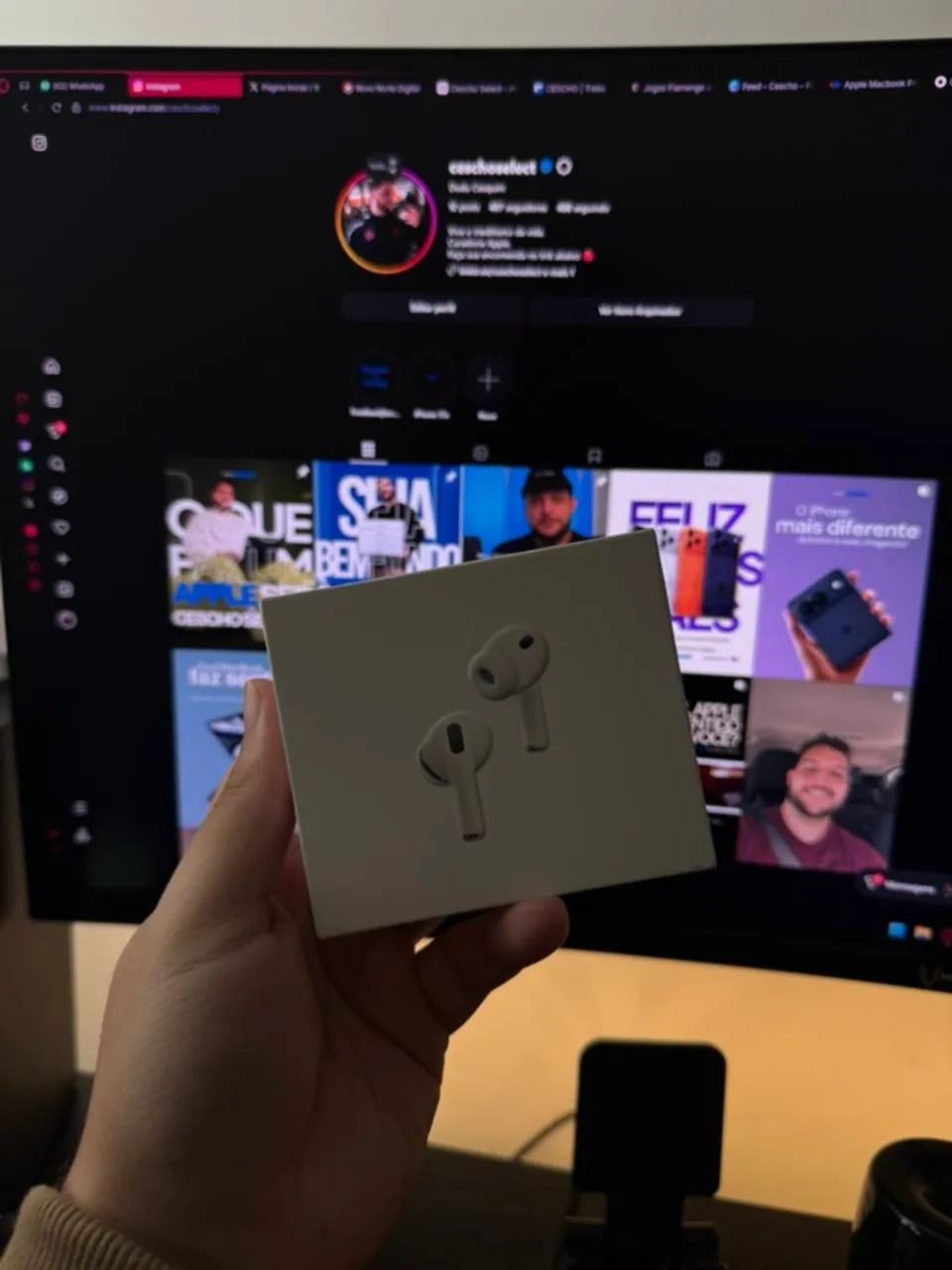 AirPods Pro 3 Lacrado | Cescho Select | Compra segura - Foto 3