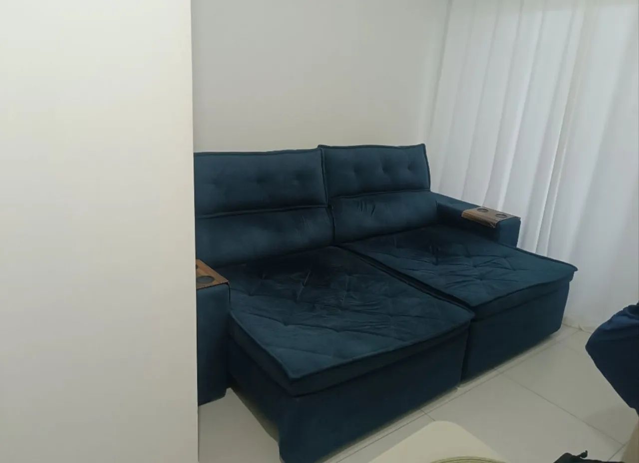 Sofá Austin 2,40m reclinável  - Foto 2