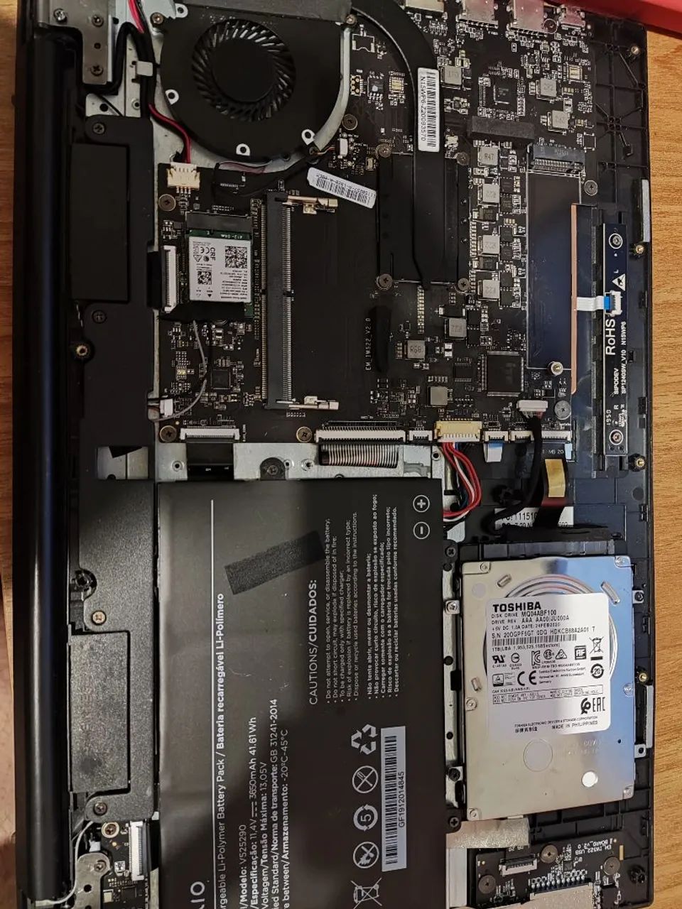 Carcaça notebook vaio tela funcionando 100%