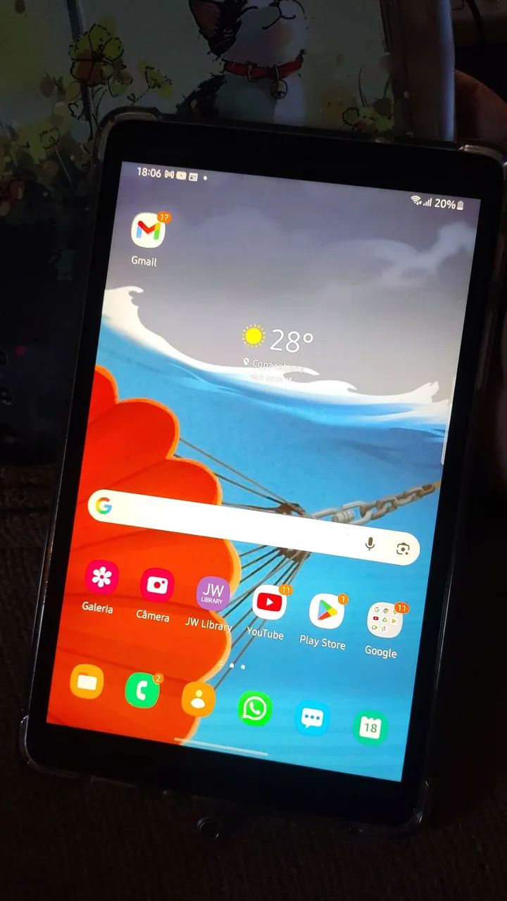 Tablet Samsung Tab A com S Pen