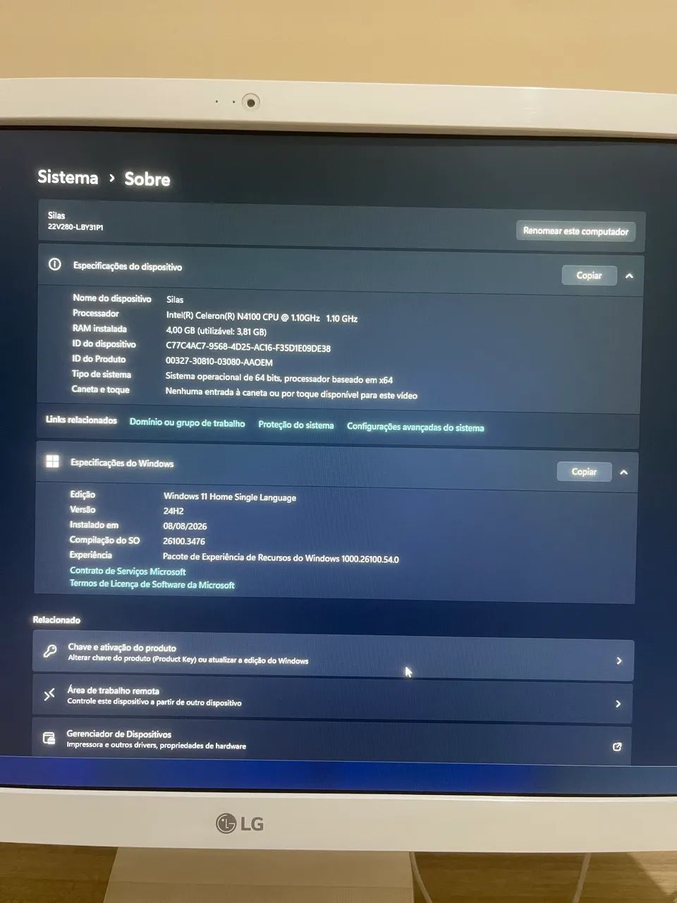 LG All in One computador  - Foto 5
