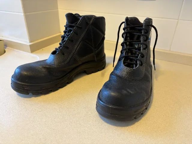 Botas Marluvas Couro E Bico De Proteção Composite - Tam. 46 - Foto 2