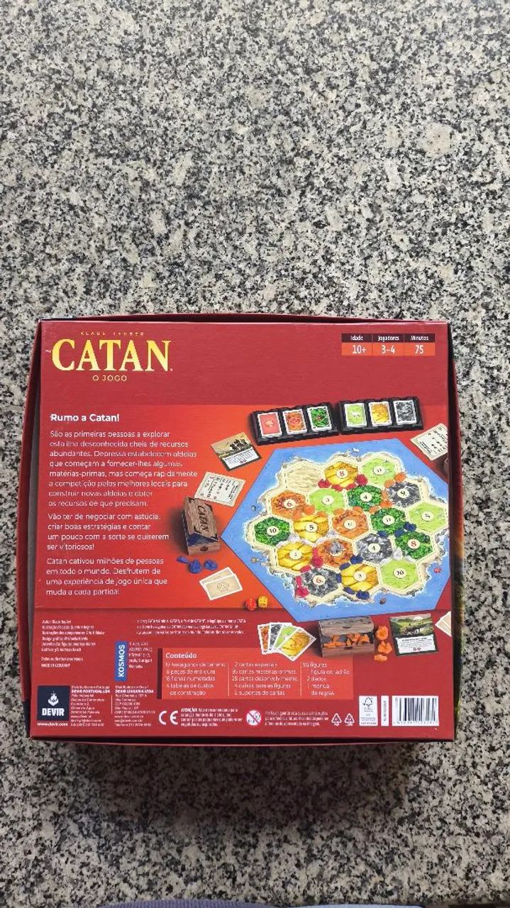 Cata , Jogo de Tabuleiro. Versão Devir - Foto 2