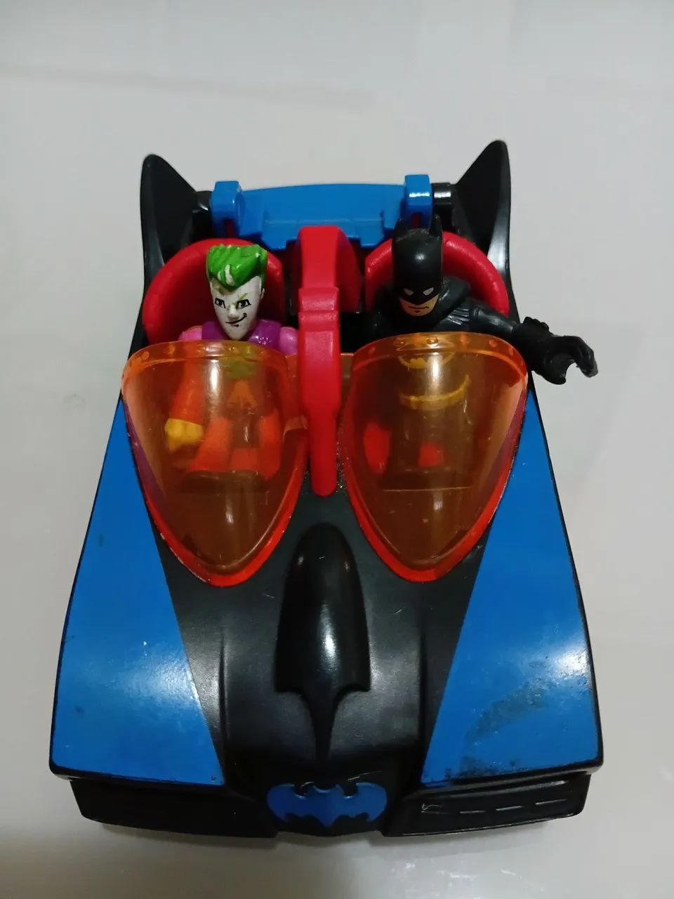 Imaginext - Batmovel com batman e coringa,  faróis acendem - Foto 4