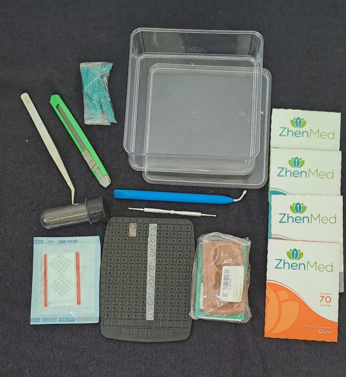KIT COMPLETO DE MASSOTERAPIA SEMI NOVO - Foto 5