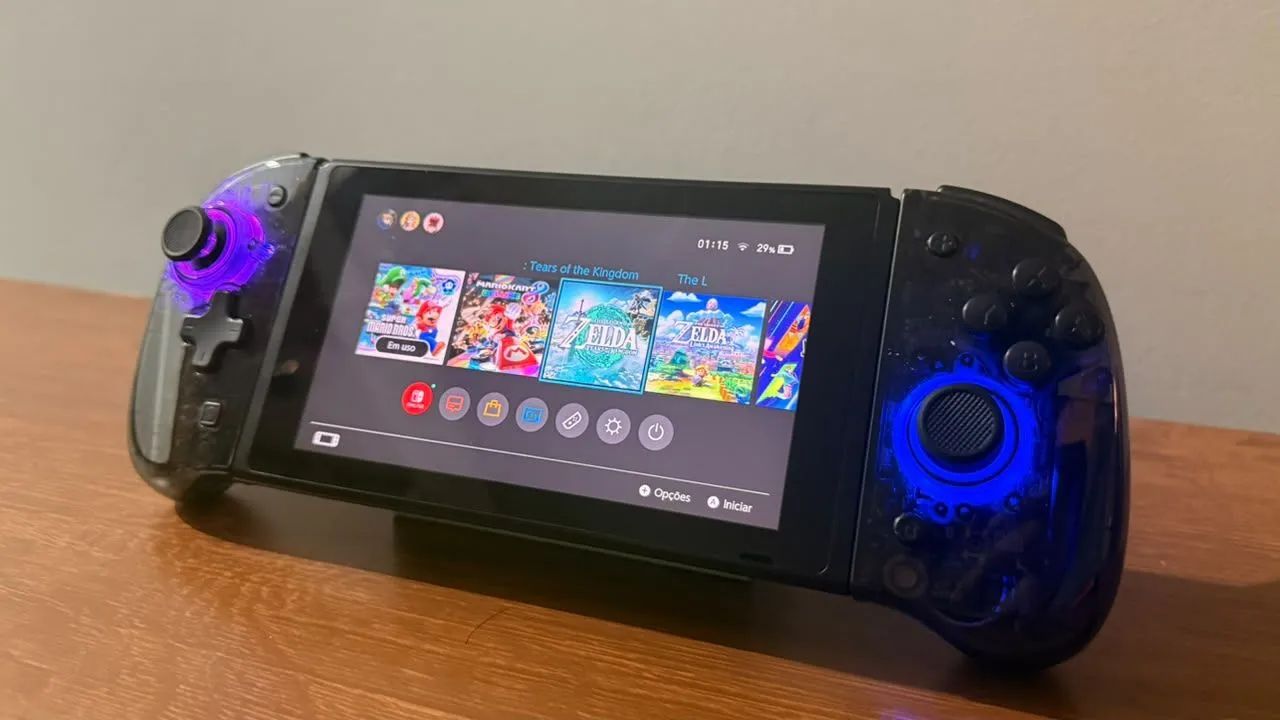 Nintendo Switch V1 Desbloqueado + 256gb  - Foto 3