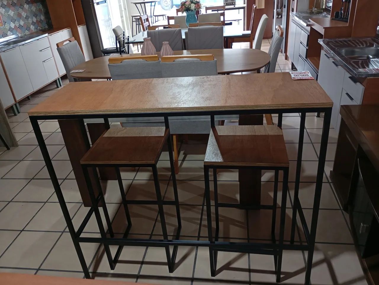 Bancada de madeira - Foto 2