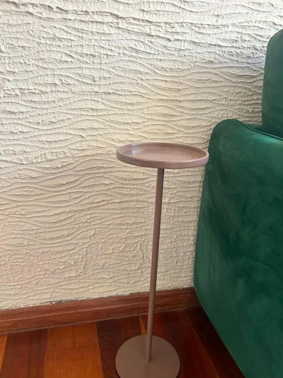 mesa lateral bordô  - Foto 2