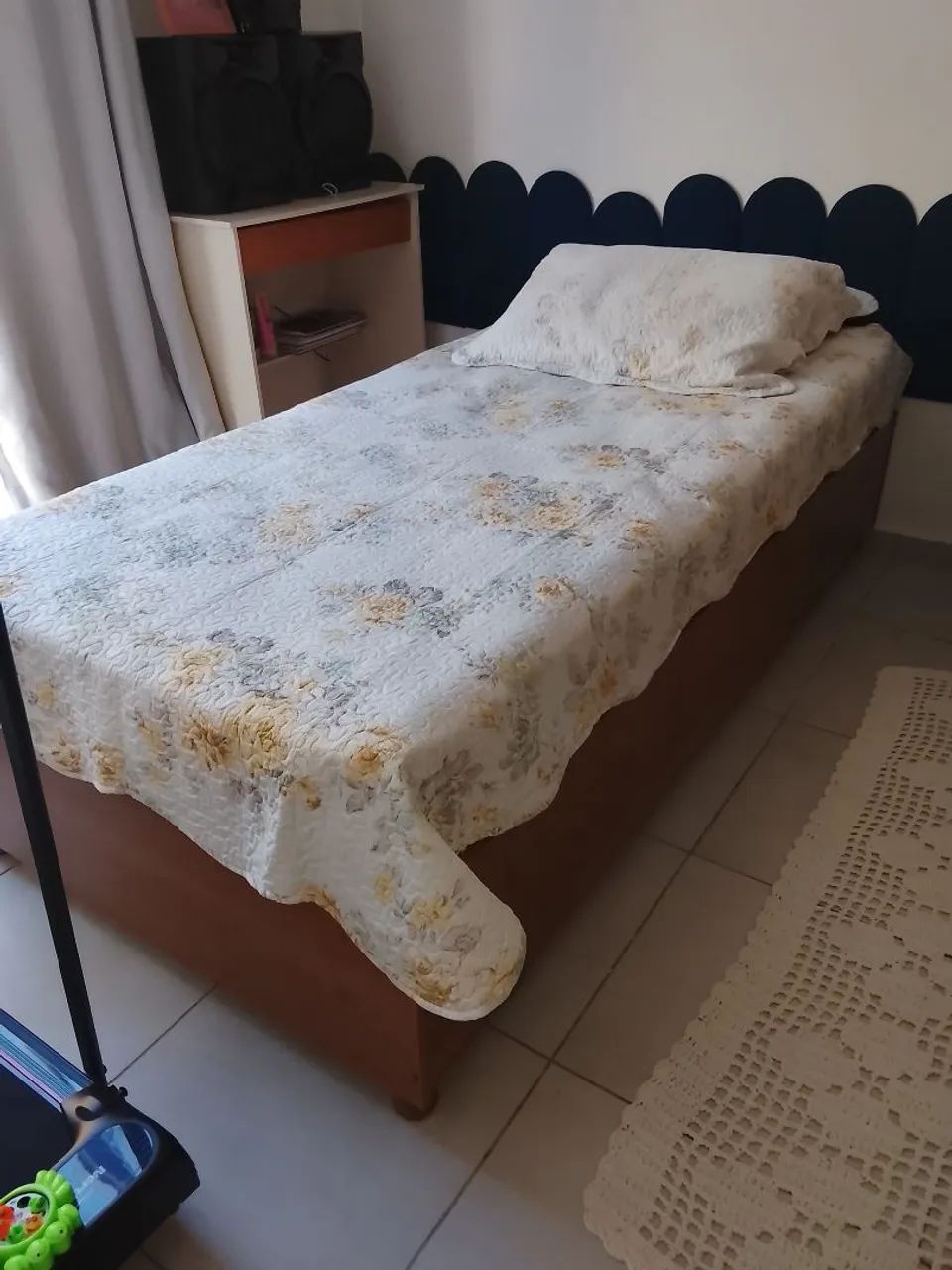 Cama de solteiro com colchão  - Foto 2