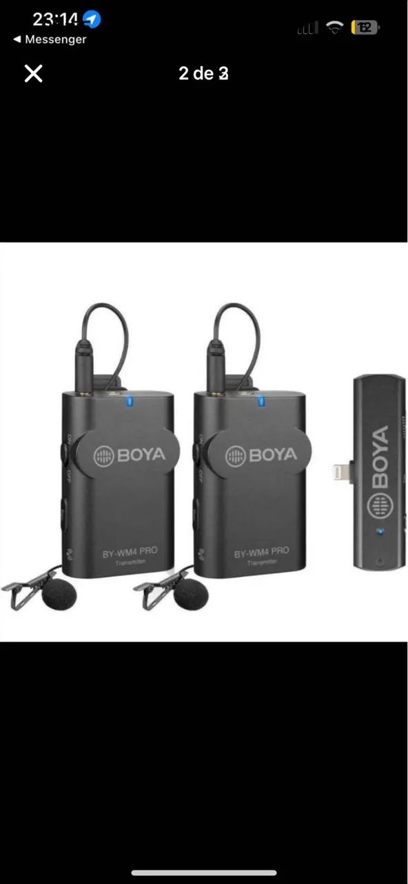 Boya Wireless Microphone418417038643046400