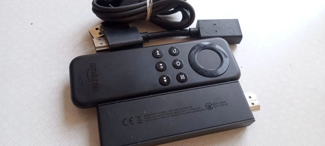 Amazon fire tv Stick  4k original controle cabo 