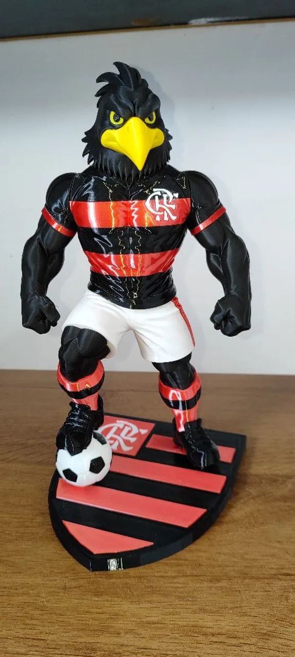 Mascote Flamengo 25cm - Foto 2