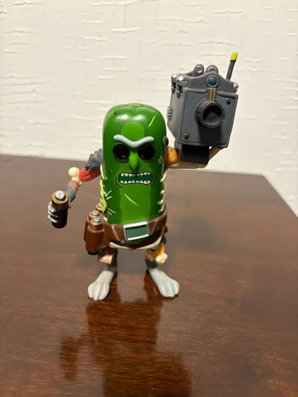 Funko pop Pickle Rick sem caixa ótimo estado