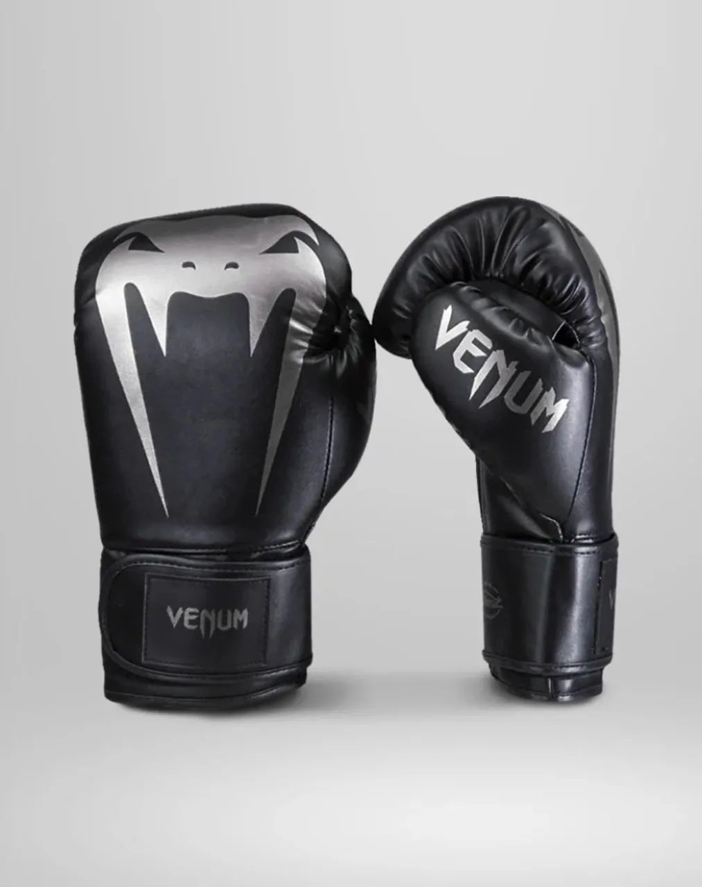 Luva de boxe e caneleira 