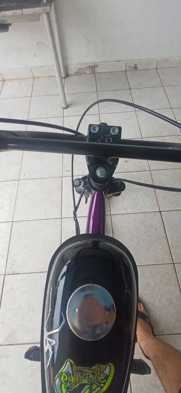 BICICLETA motorizada 80cc nova  - Foto 5