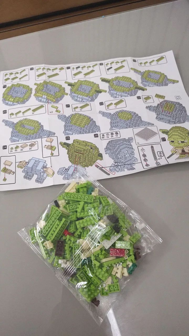 Mini lego Yoda Star Wars  - Foto 2