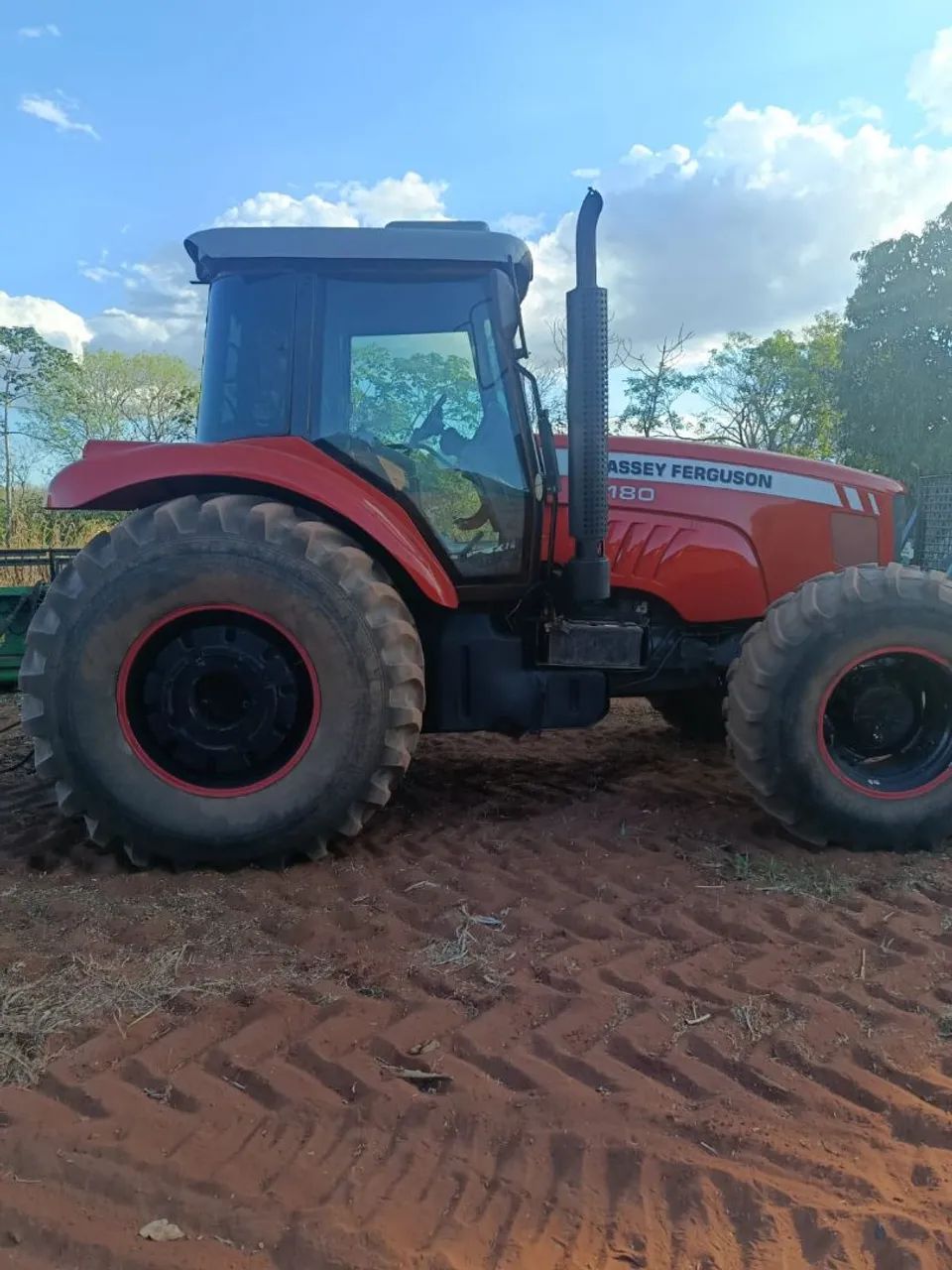 TRATOR MASSEY FERGUSON 7180 CABINADO - Foto 2