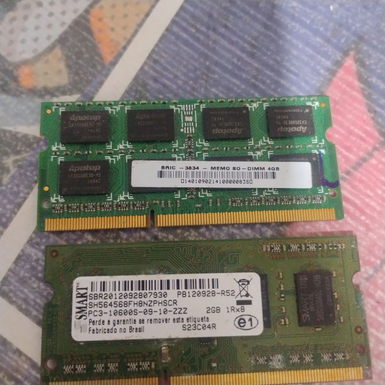 Pente de memória ddr3 4g notebook  - Foto 2