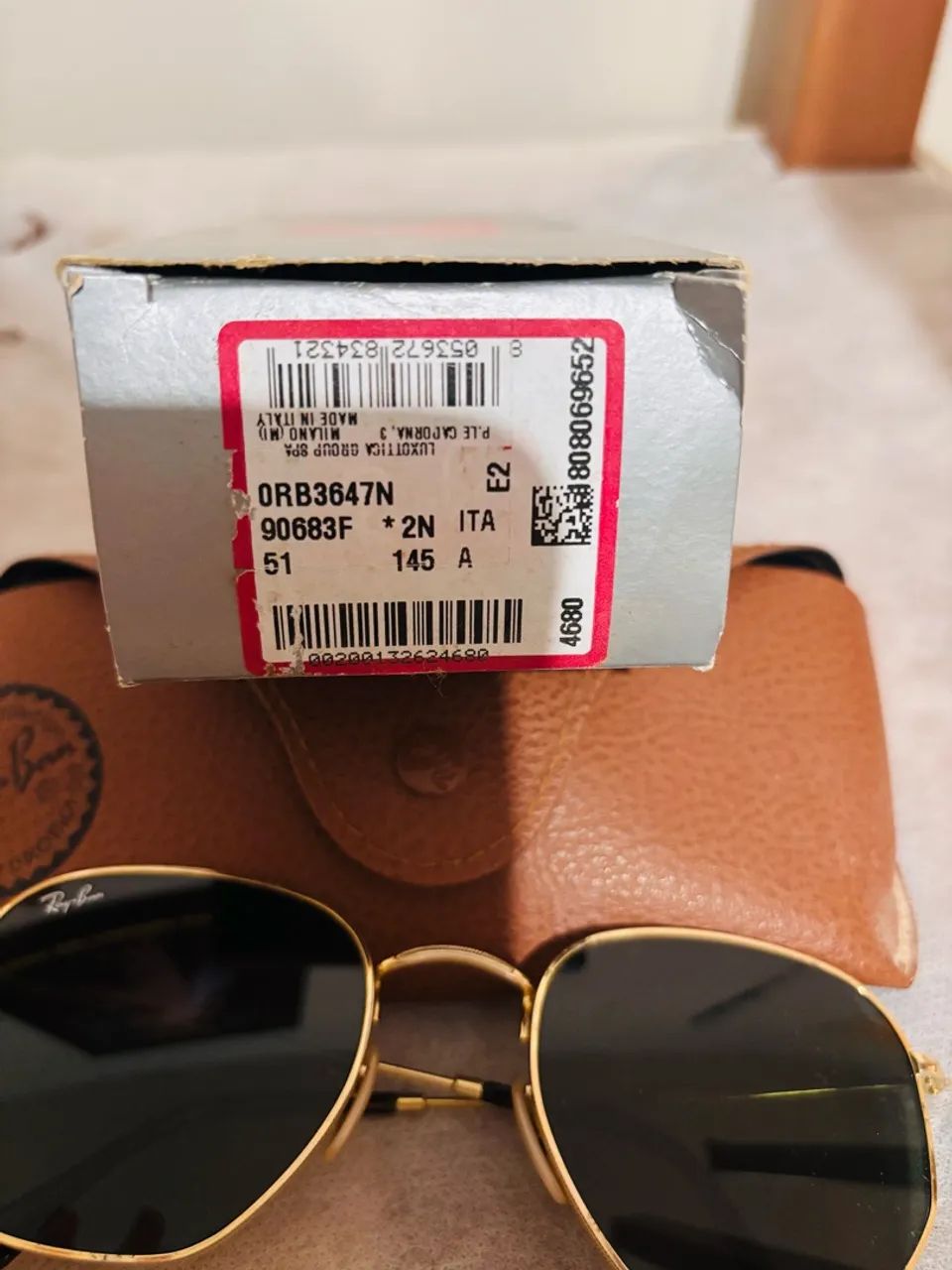 Óculos hexagonal Ray ban ORIGINAL  - Foto 3