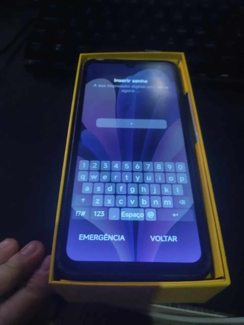 Celular POCO C75 PRETO 