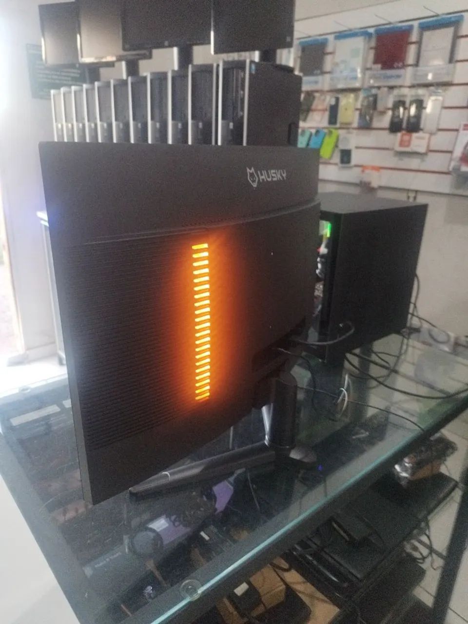 Monitor gamer curvo 27 180hz husky  - Foto 2