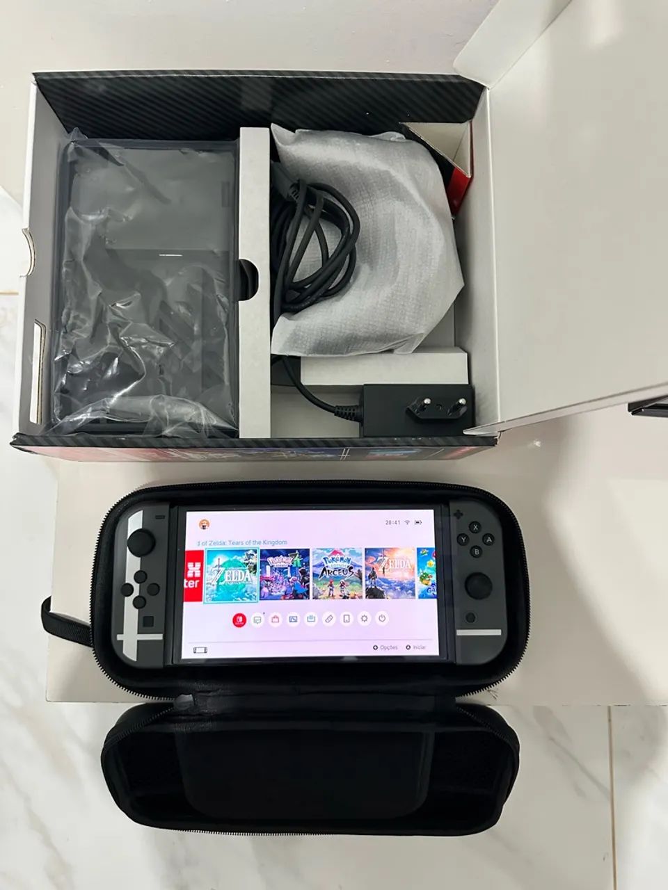 Nintendo Switch Oled Edição limitada - Desbloqueado  - Foto 3