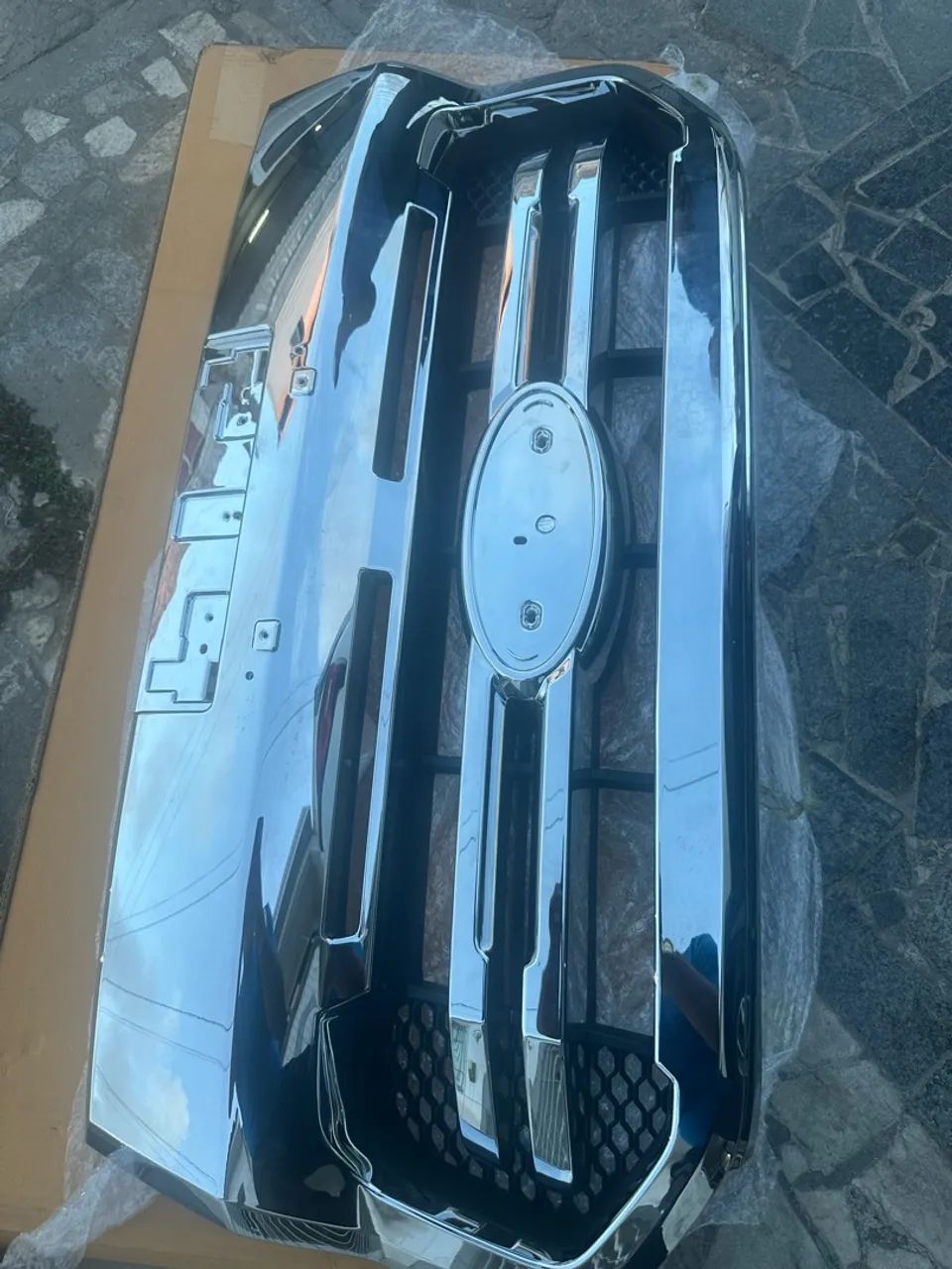 Grade cromada da Ranger 2017,2018,2019 - Foto 4