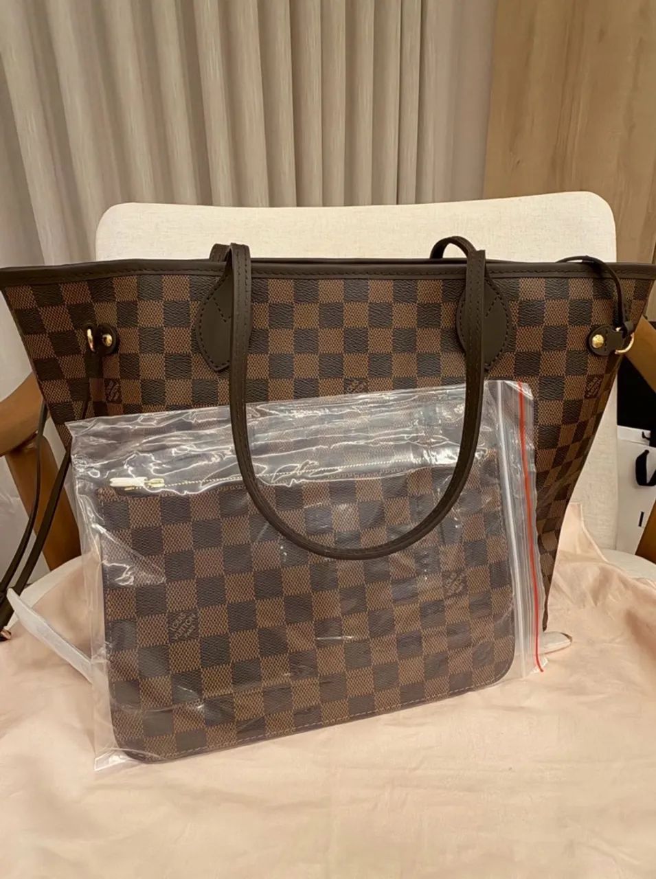 Bolsa Neverfull Louis Vuitton  - Foto 2