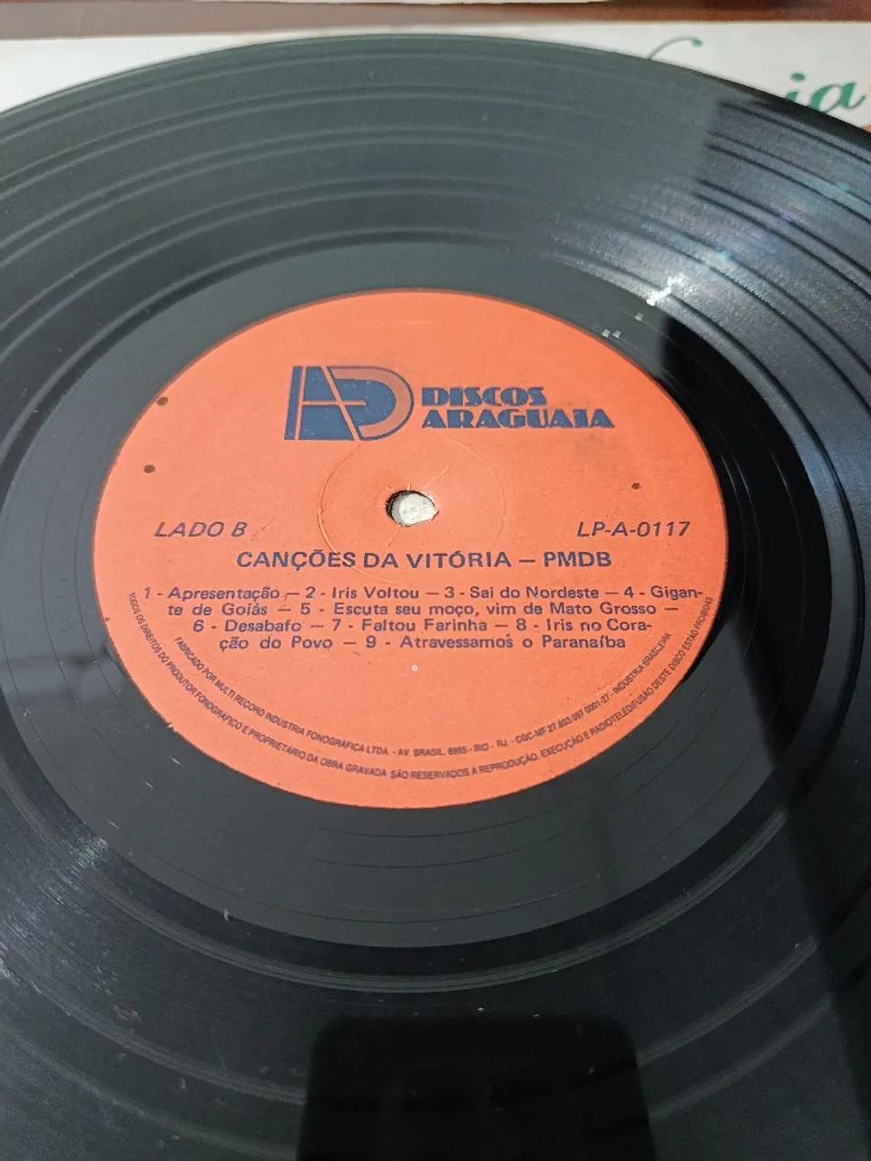 Iris Rezende - O povo no poder / LP disco de vinil  - Foto 5